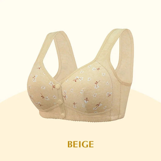 Comfortable & Convenient Front Button Bra - 60% OFF