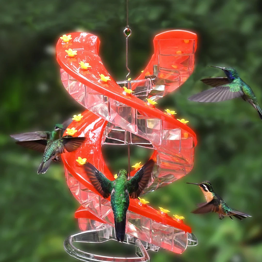 Bazorn DNA Helix 32-Port Hummingbird Feeder
