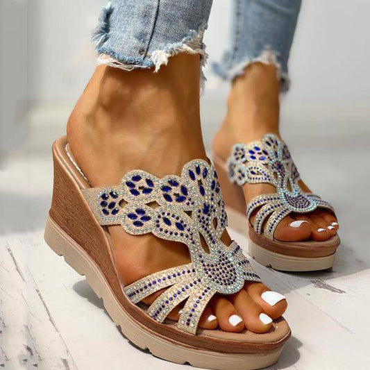 Bazorn Women's Platform Wedge Casual Sandals