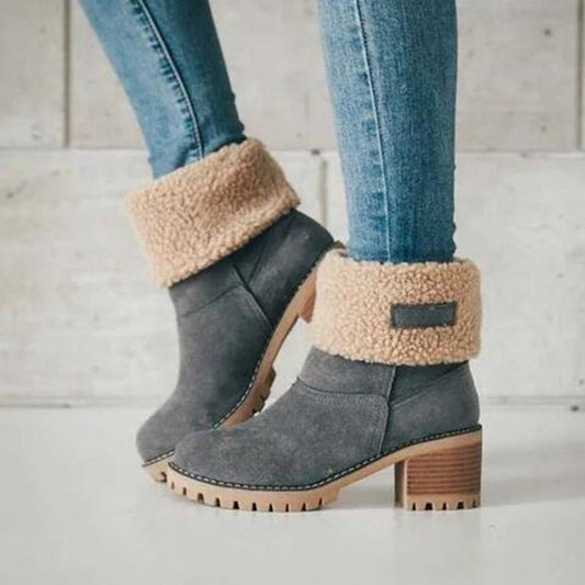Bazorn seniors' chunky heel winter boots