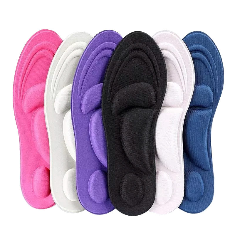 Bazorn  4d Memory Foam Orthopedic Insoles For Shoes Women Men