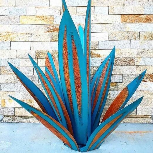 Bazorn Anti-rust Metal Tequila Agave Plant