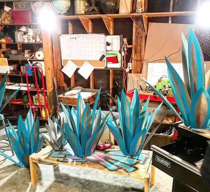 Bazorn Anti-rust Metal Tequila Agave Plant