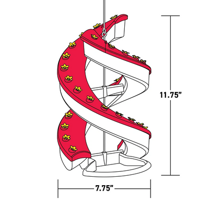 Bazorn DNA Helix 32-Port Hummingbird Feeder