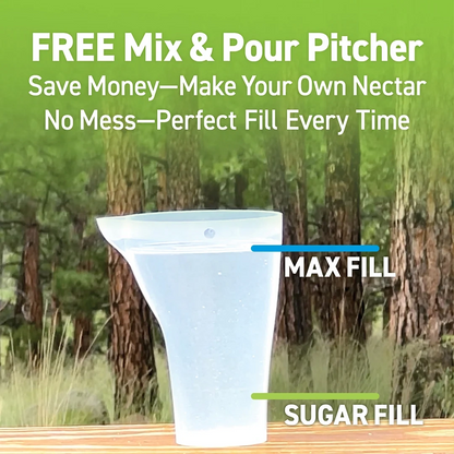 Bazorn DNA Helix 32-Port Hummingbird Feeder