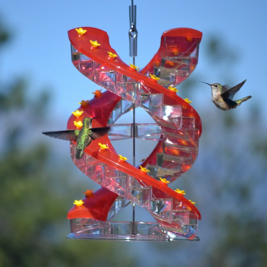 Bazorn DNA Helix 32-Port Hummingbird Feeder