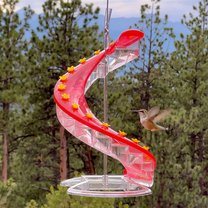 Bazorn DNA Helix 32-Port Hummingbird Feeder