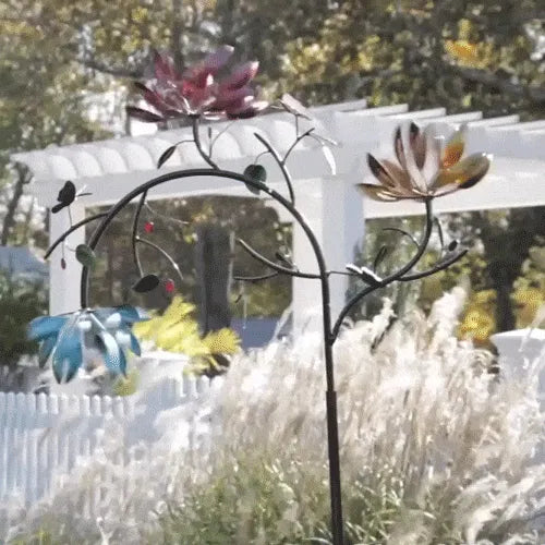 Bazorn Lucky Flower Wind Spinner