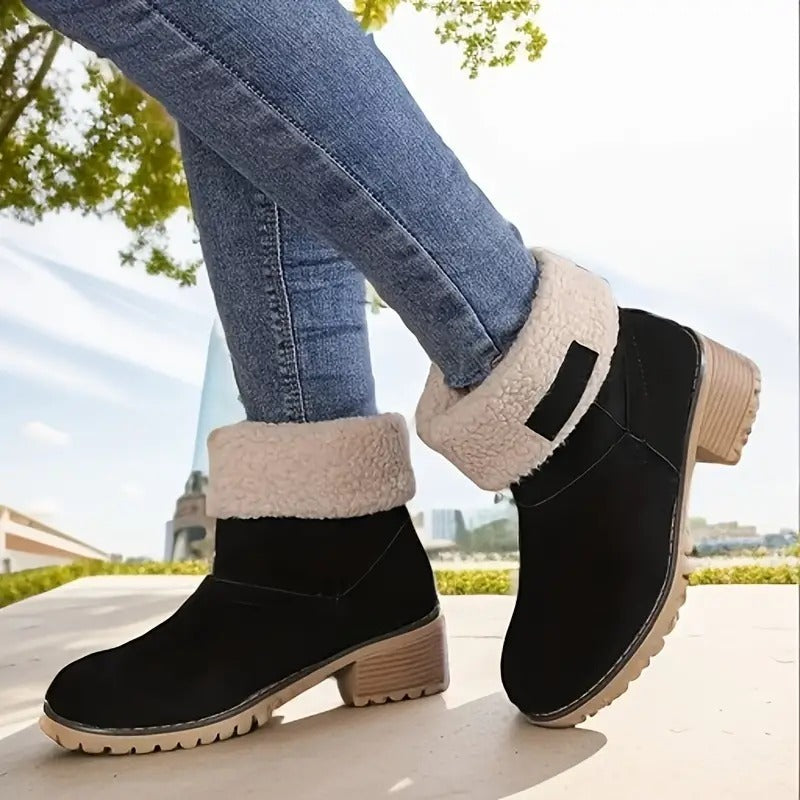 Bazorn seniors' chunky heel winter boots
