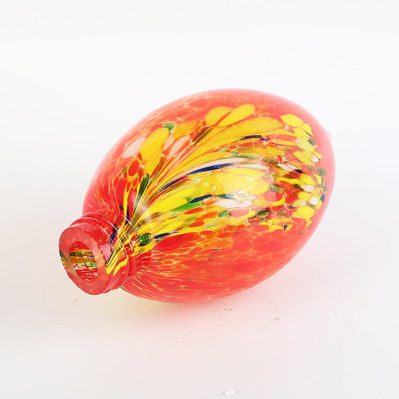Bazorn Hummingbird Feeder Hand Blown Glass