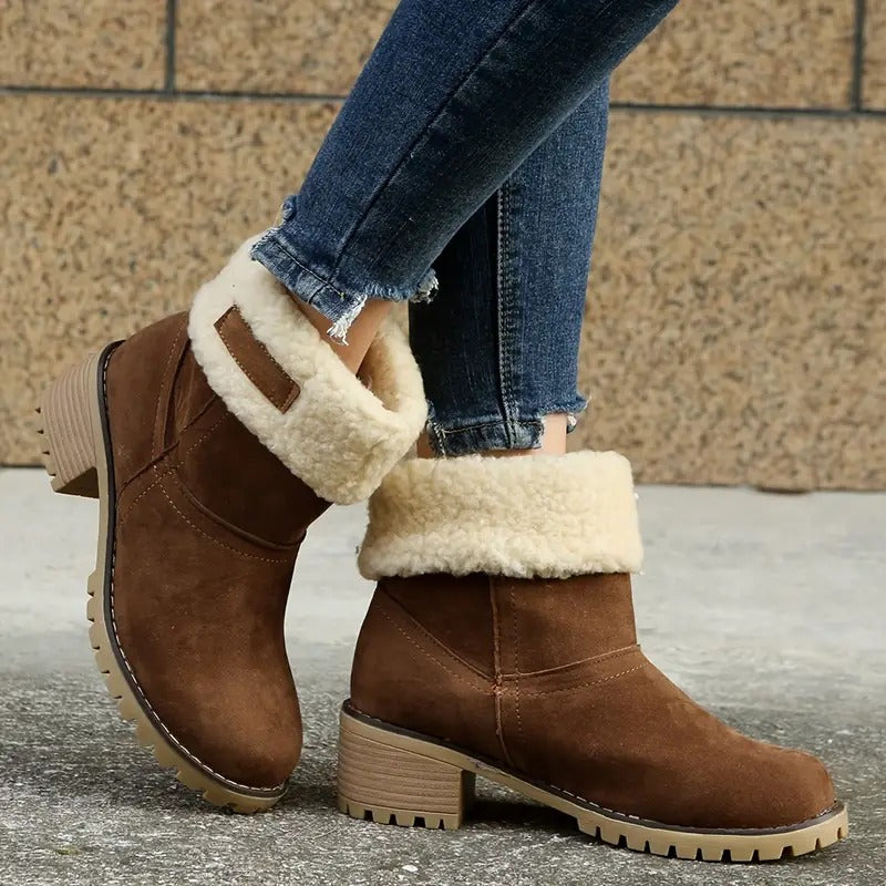 Bazorn seniors' chunky heel winter boots