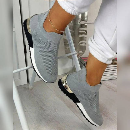 Bazorn Elastic Slip-on Flat Shoes