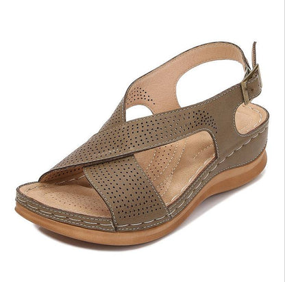 Bazorn Solid Color Casual Women's Sandals