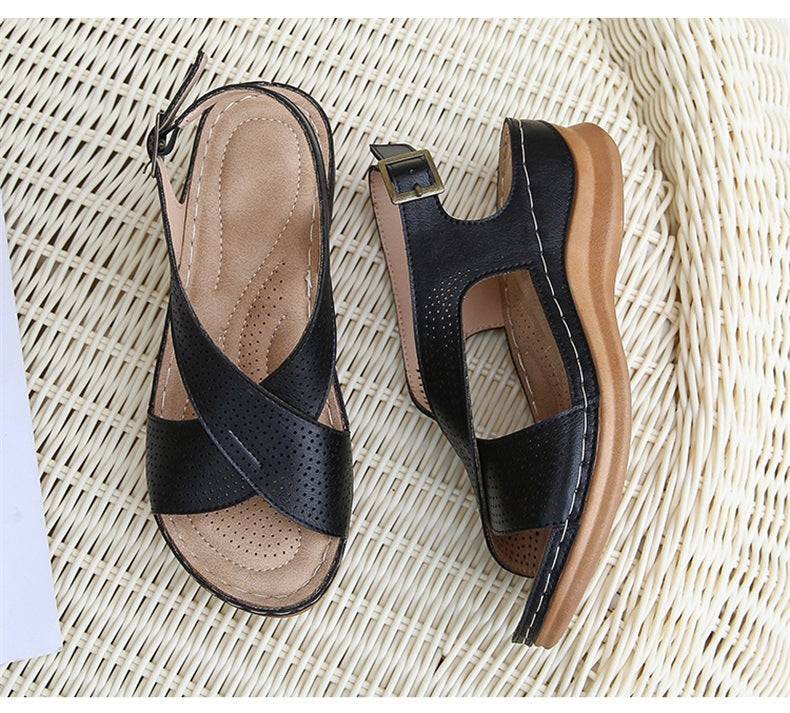 Bazorn Solid Color Casual Women's Sandals