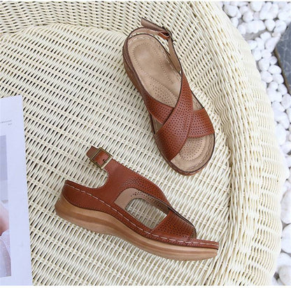 Bazorn Solid Color Casual Women's Sandals