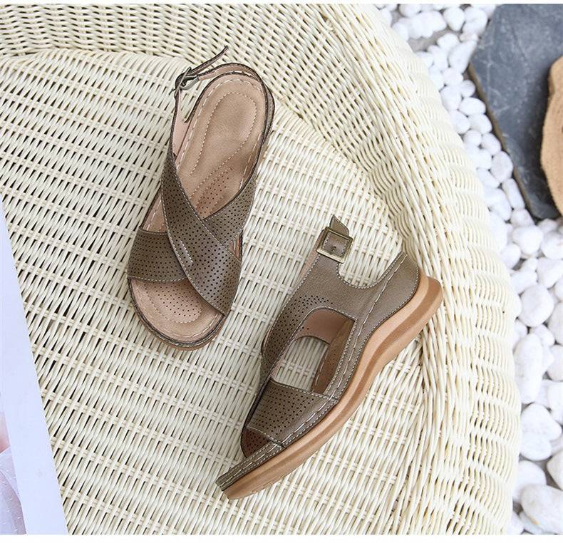 Bazorn Solid Color Casual Women's Sandals