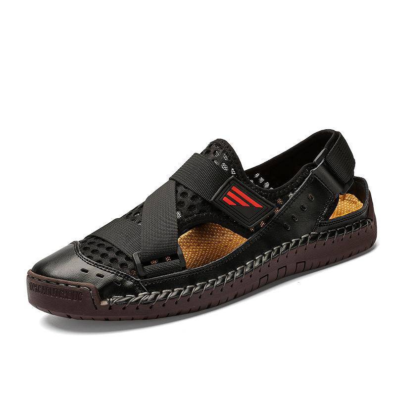 Bazorn Men's Casual Beach Breathable Plus Size Sandals