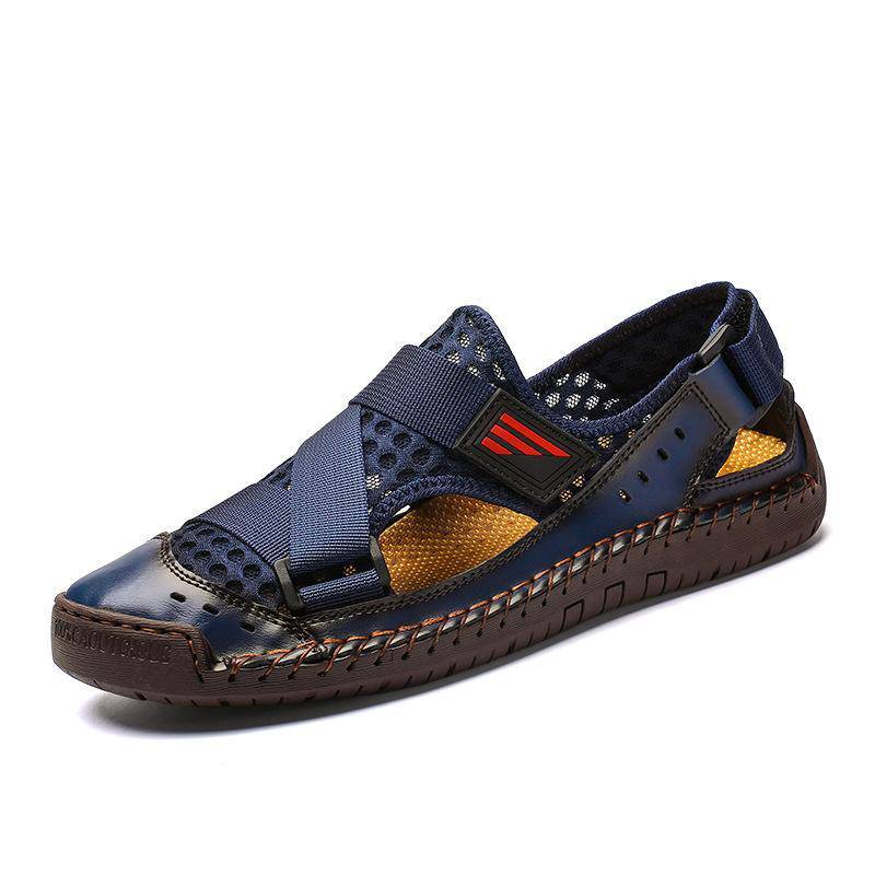 Bazorn Men's Casual Beach Breathable Plus Size Sandals