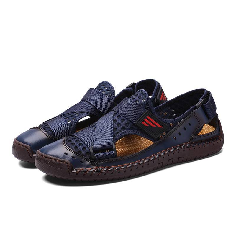 Bazorn Men's Casual Beach Breathable Plus Size Sandals