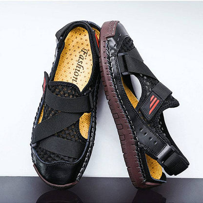 Bazorn Men's Casual Beach Breathable Plus Size Sandals