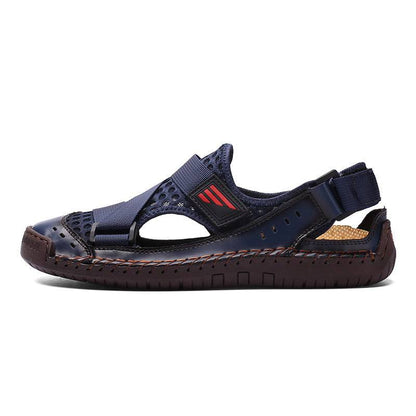 Bazorn Men's Casual Beach Breathable Plus Size Sandals