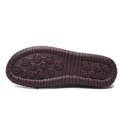 Bazorn Men's Casual Beach Breathable Plus Size Sandals